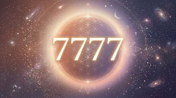 7777 angel number meaning - Ethereal Zeniora angel number aesthetic in divine light
