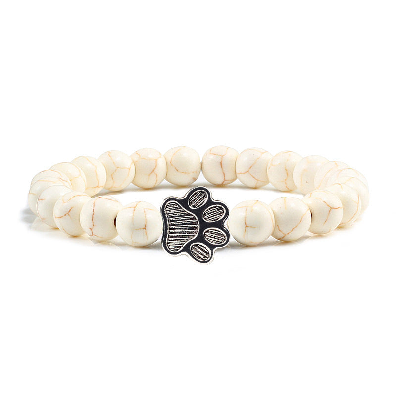 “Save A Dog” Stone Bracelet