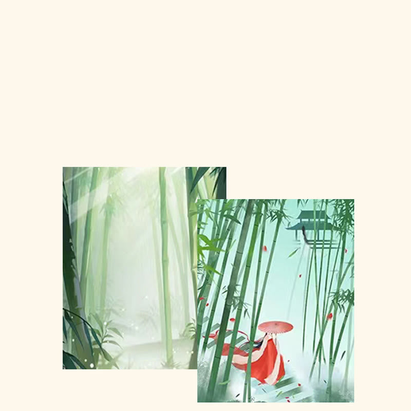 925 Sterling Silver Hetian Jade Bamboo Leaf Peace Buckle Prosperity Necklace Pendant