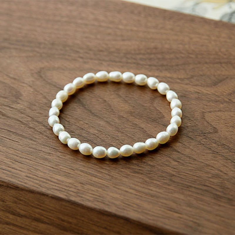 Natural Pearl Healing Beaded Bracelet