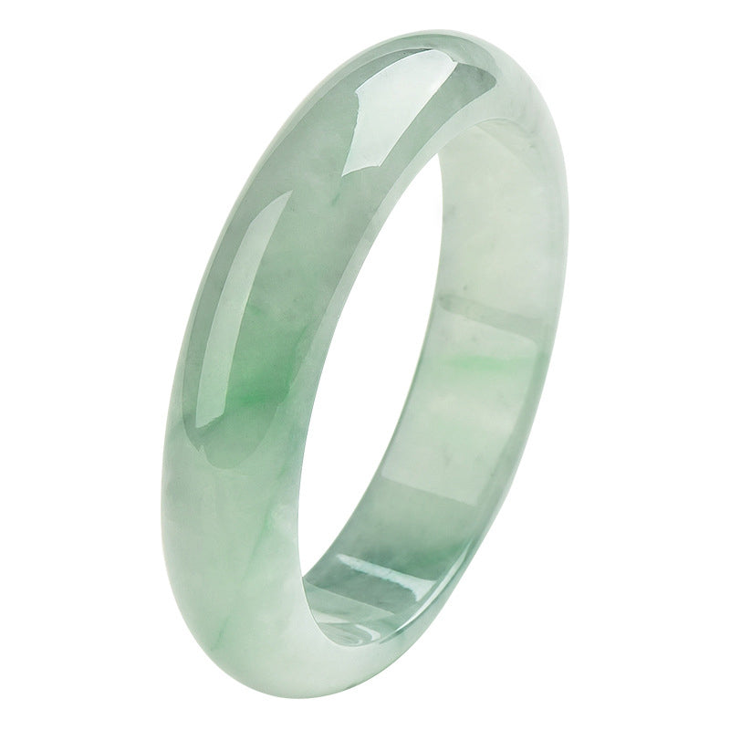 Natural Jade Prosperity Wealth Luck Bangle Bracelet