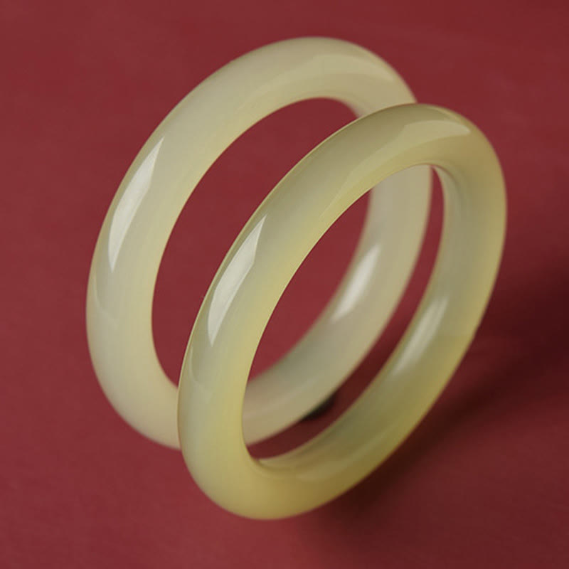 Natural Afghanistan Jade Abundance Cuff Bracelet Bangle