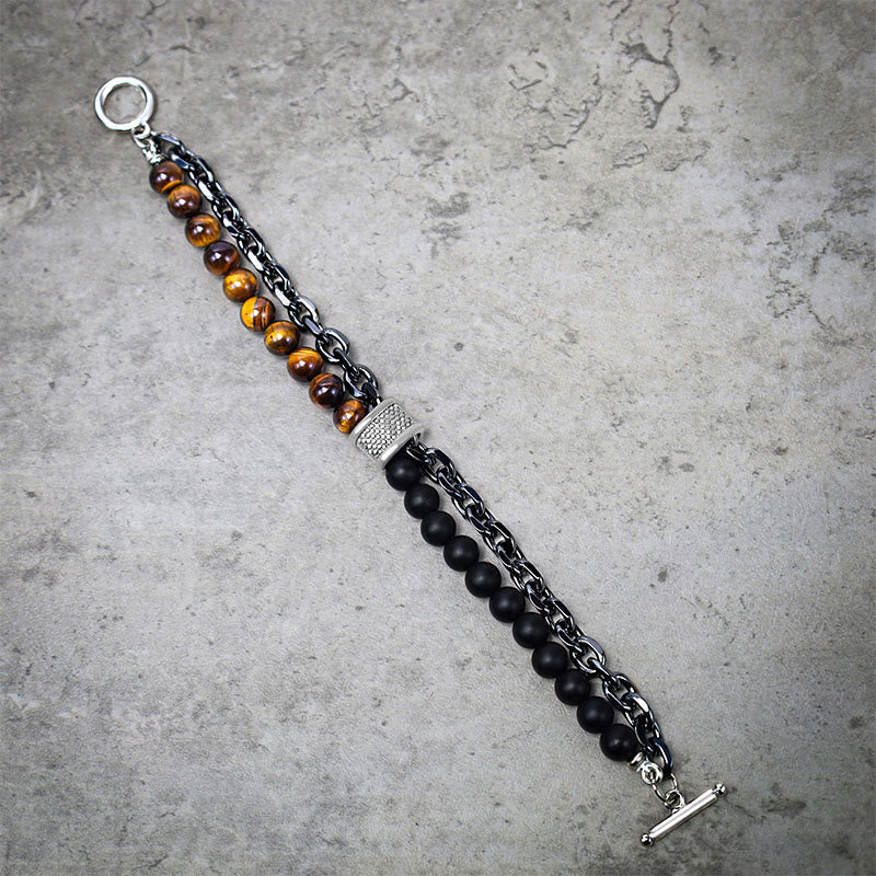 Natural Tiger Eye Lazurite Protection Bracelet