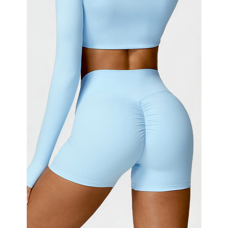 Breathable Stretch Backless Yoga Meditation 2-Piece Outfit