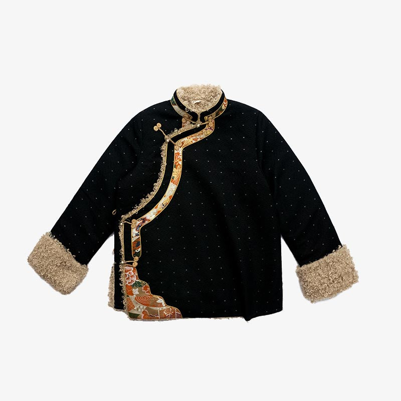 Tibetan Clothing Lhasa Fleece Lined Top Winter Women Clothing