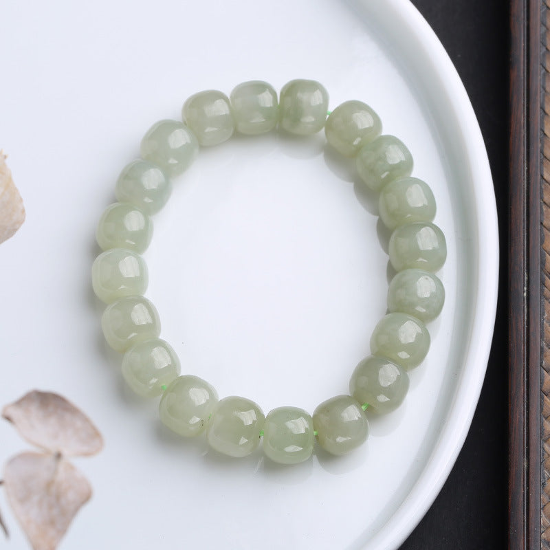 Gradient Jade Luck Blessing Bracelet