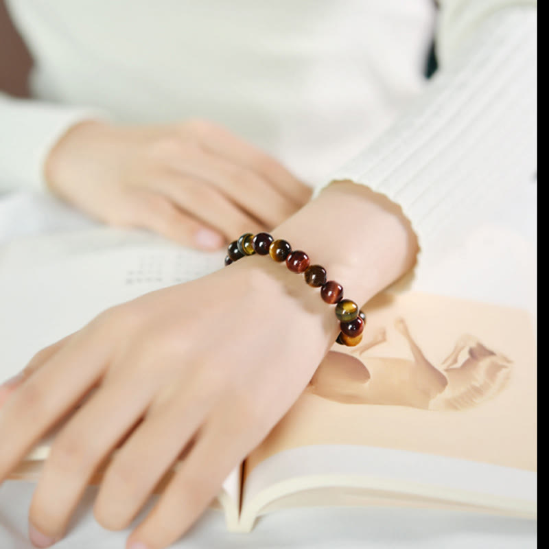 Natural Tiger Eye Positive Protection Bracelet