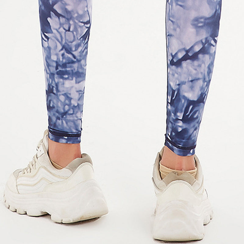 2Pcs Floral Flowers Print Crop Tank Top Pants Sports Gym Outfits Fitness Yoga Women's Yoga Sets