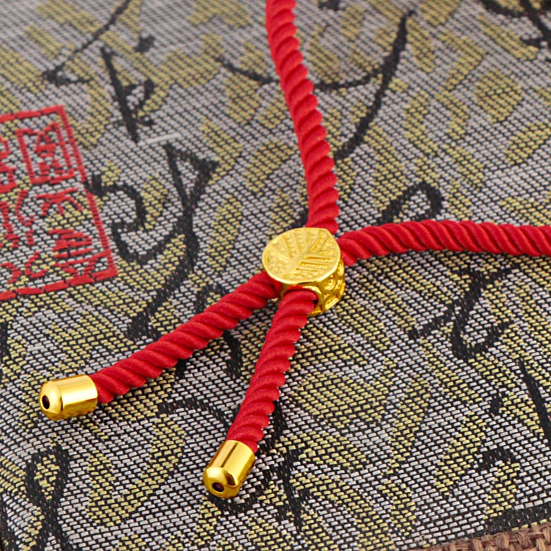 Wealth Attractor Red Agate Pixiu Red String Bracelet