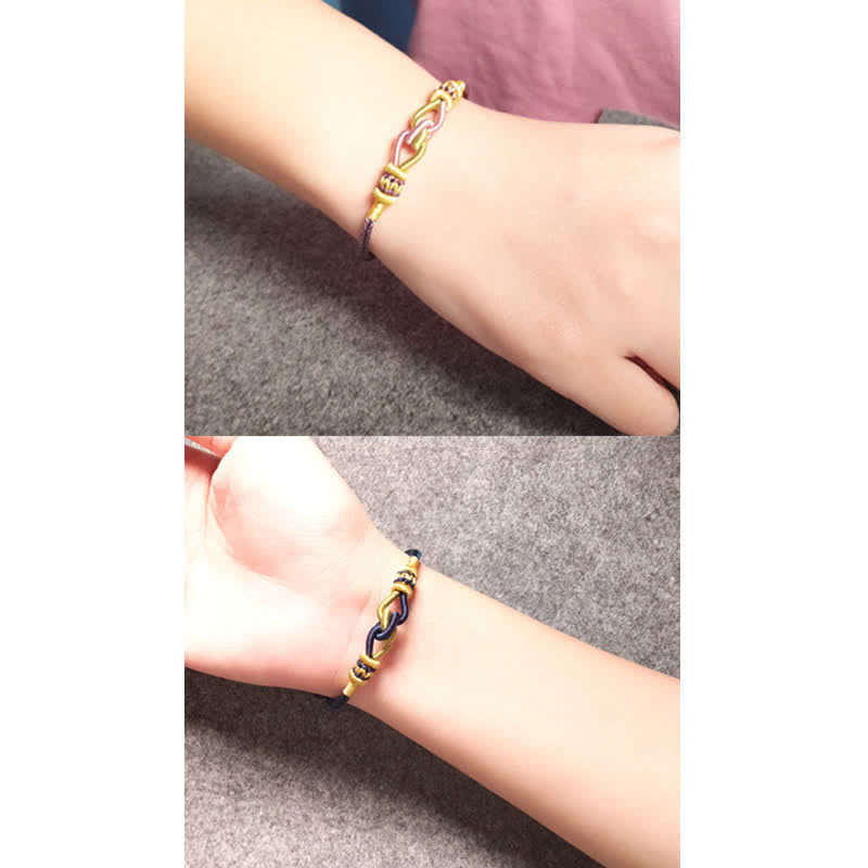 Handmade Braided Red String Knot Bracelet for Strength and Connection