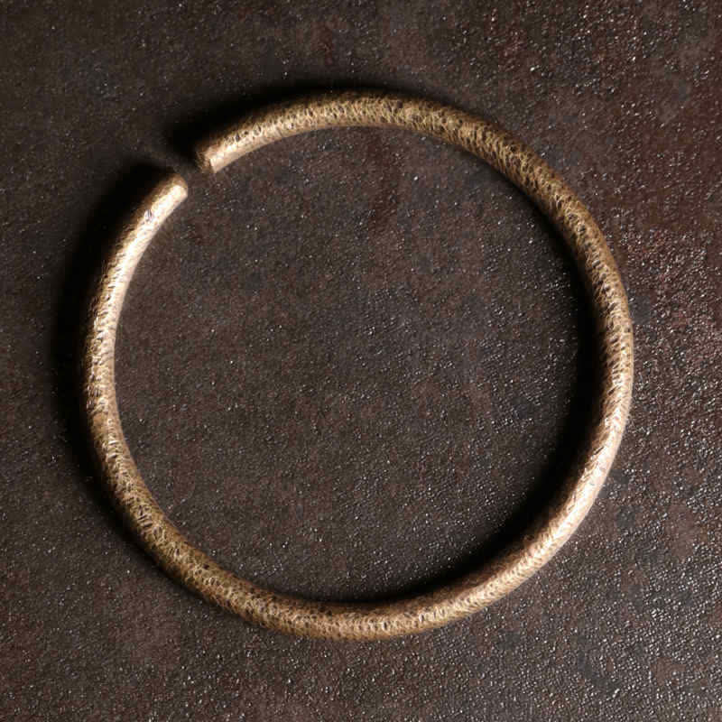 Rustic Design Copper Balance Adjustable Cuff Bracelet