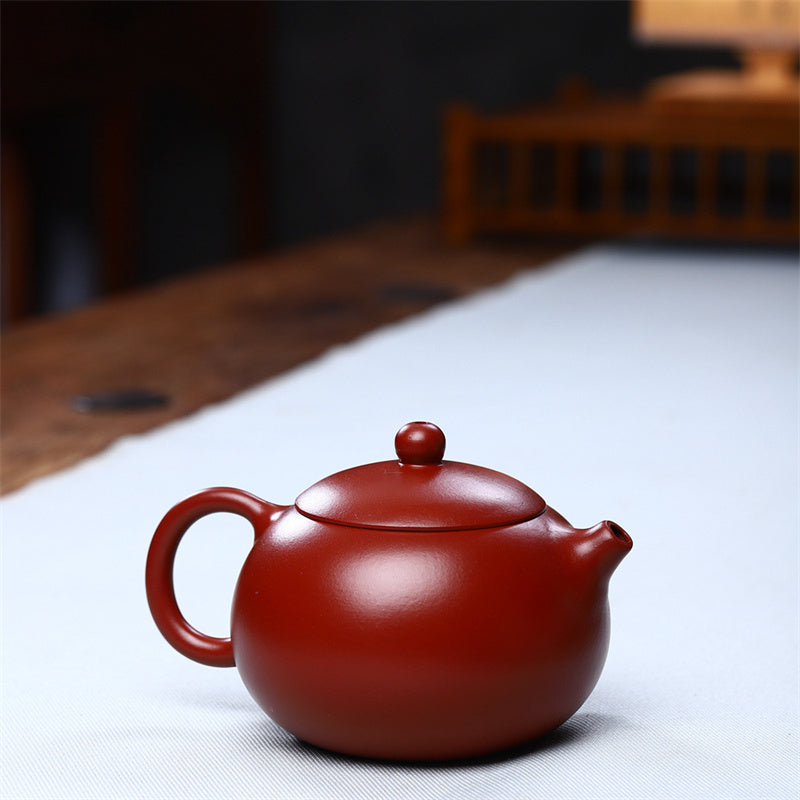 Vintage Xishi Teapot Purple Clay Kung Fu Teapot 240ml