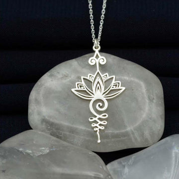 Lotus Luck Wealth Necklace Pendant