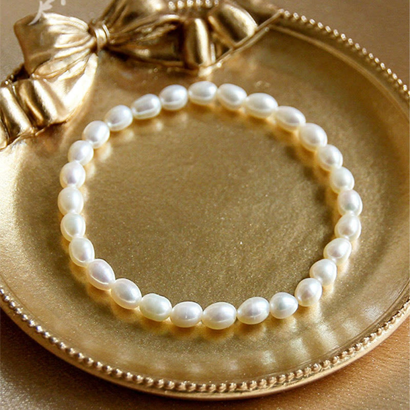 Natural Pearl Healing Beaded Bracelet