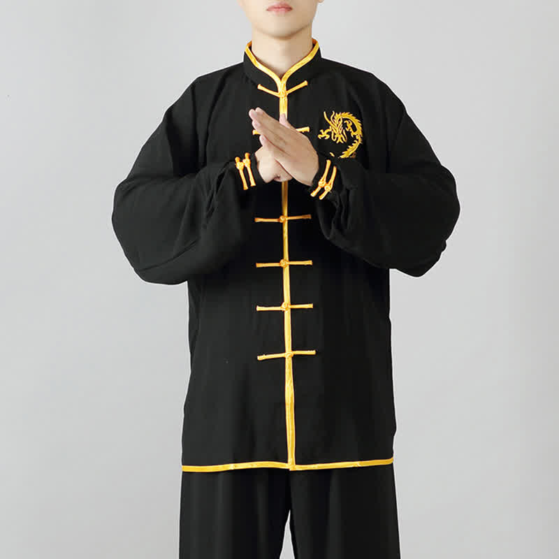 Embroidered Breathable Qi Gong Meditation Movement Set
