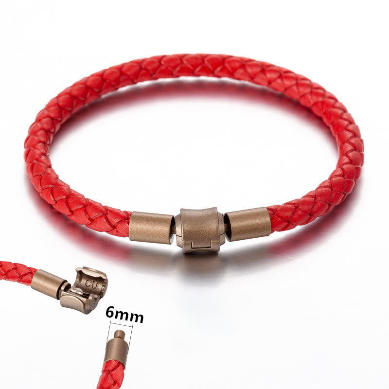Vintage Leather Rope Luck Braid String Bracelet