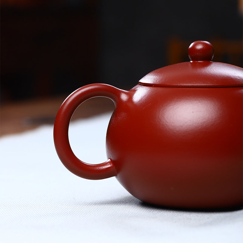 Vintage Xishi Teapot Purple Clay Kung Fu Teapot 240ml