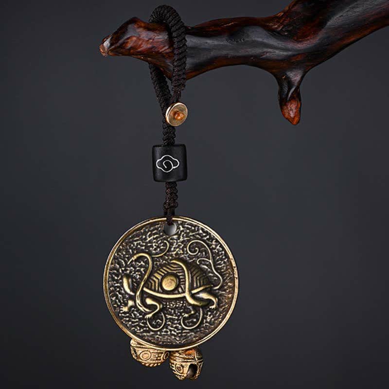 Four Symbols Azure Dragon White Tiger Vermilion Bird Black Tortoise Key Chain