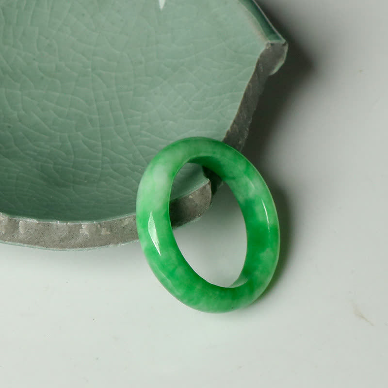Jade Abundance Luck Ring