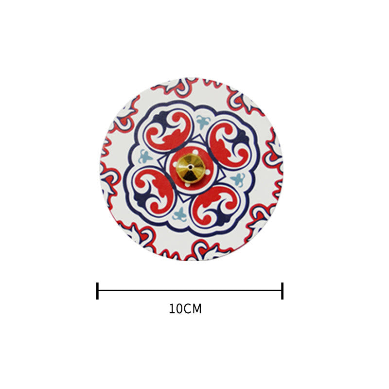 Handcrafted Colorful Pattern Ceramic Blessing Stick Incense Burner