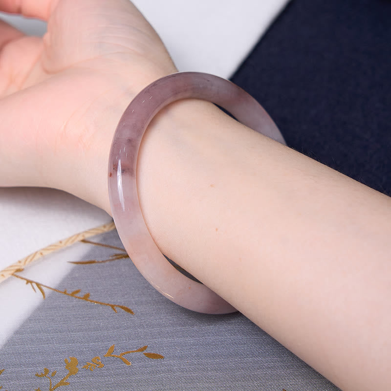 Enhance Happiness and Joy Purple Bracelet Bangle Bundle