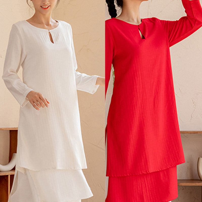 Tactile Cotton-Blend Minimalist Meditation and Tai Chi Set