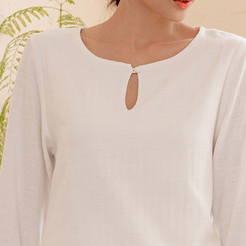 Tactile Cotton-Blend Minimalist Meditation and Tai Chi Set