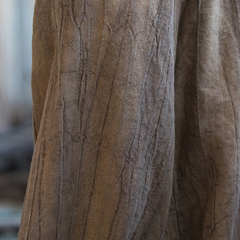 Breathable Hand-Dyed Loose Fit Yoga Harem Pants with Pockets