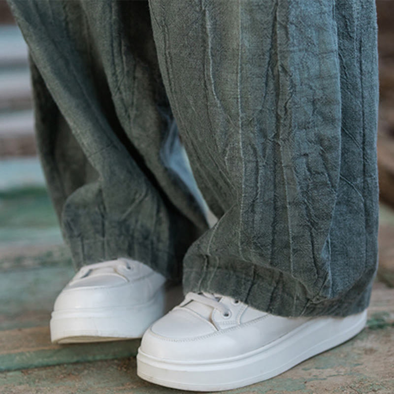 Breathable Hand-Dyed Loose Fit Yoga Harem Pants with Pockets