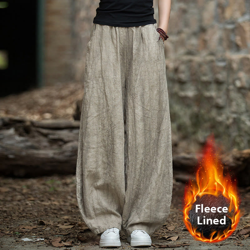 Breathable Hand-Dyed Loose Fit Yoga Harem Pants with Pockets