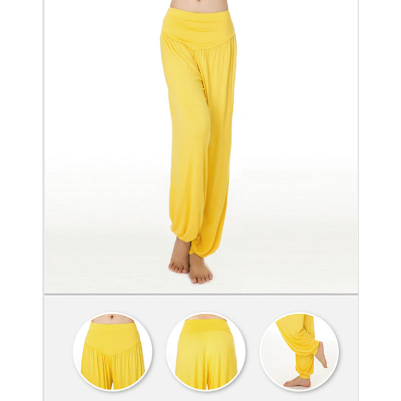 Fluid Modal Stretch Mindful Yoga Harem Pants