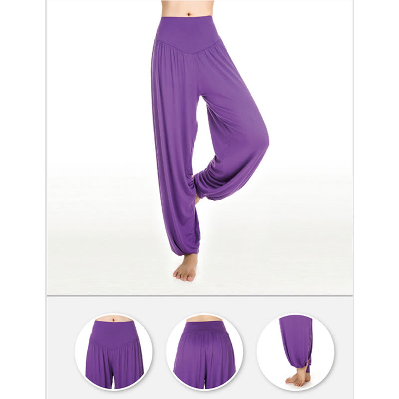 Fluid Modal Stretch Mindful Yoga Harem Pants