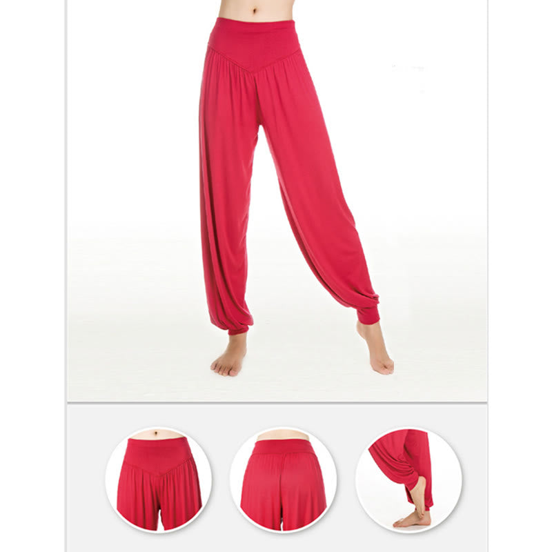 Fluid Modal Stretch Mindful Yoga Harem Pants