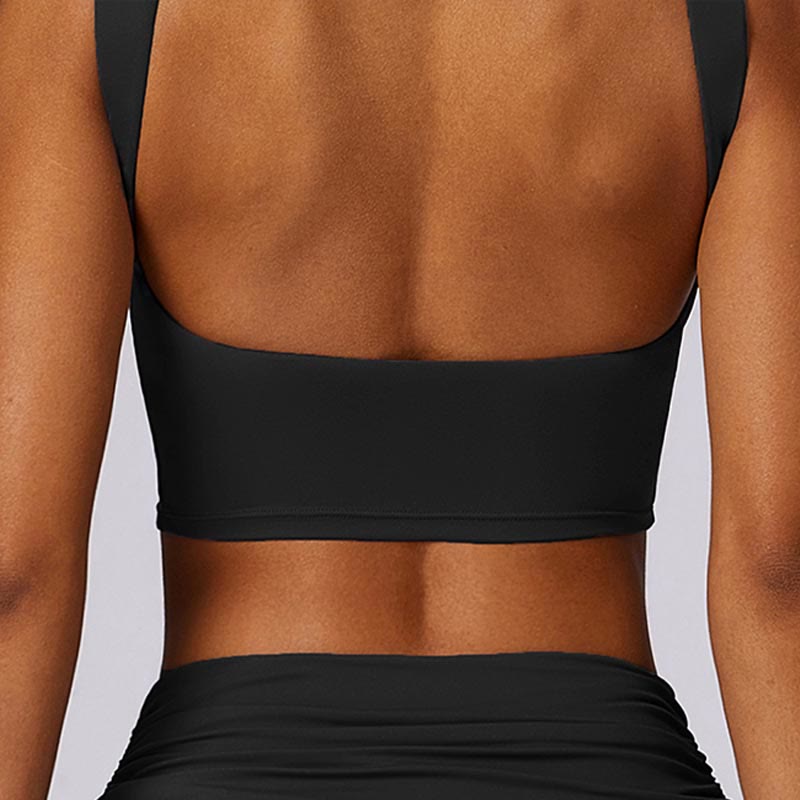 Stretch Backless Tank and Flared Meditation Set