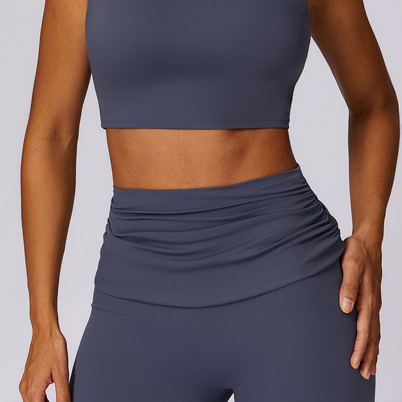 Stretch Backless Tank and Flared Meditation Set
