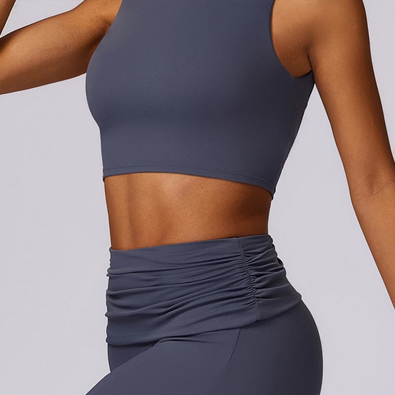 Stretch Backless Tank and Flared Meditation Set
