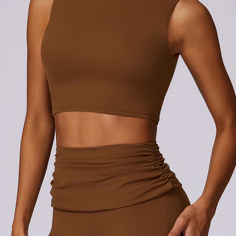 Stretch Backless Tank and Flared Meditation Set