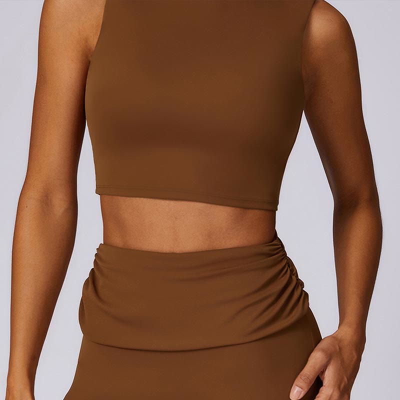 Stretch Backless Tank and Flared Meditation Set