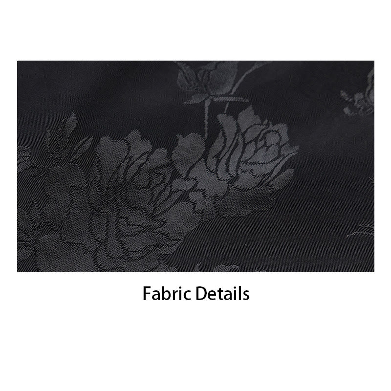 Vintage Frog-Button Embroidery Purple Flower Tang Suit Design Sleeveless Vest (Extra 30% Off | USE CODE: FS30)