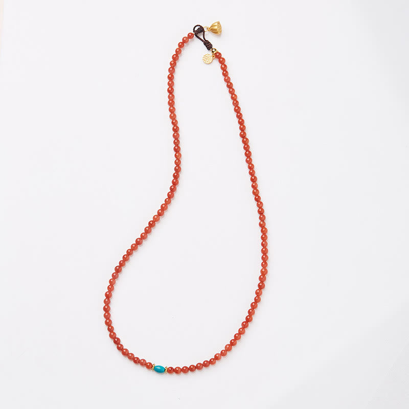 925 Sterling Silver Plated Gold Natural Red Agate Turquoise Confidence Bracelet Necklace Pendant Ring Set