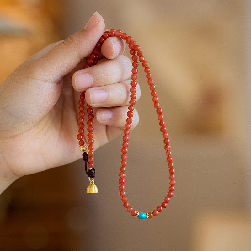 925 Sterling Silver Plated Gold Natural Red Agate Turquoise Confidence Bracelet Necklace Pendant Ring Set