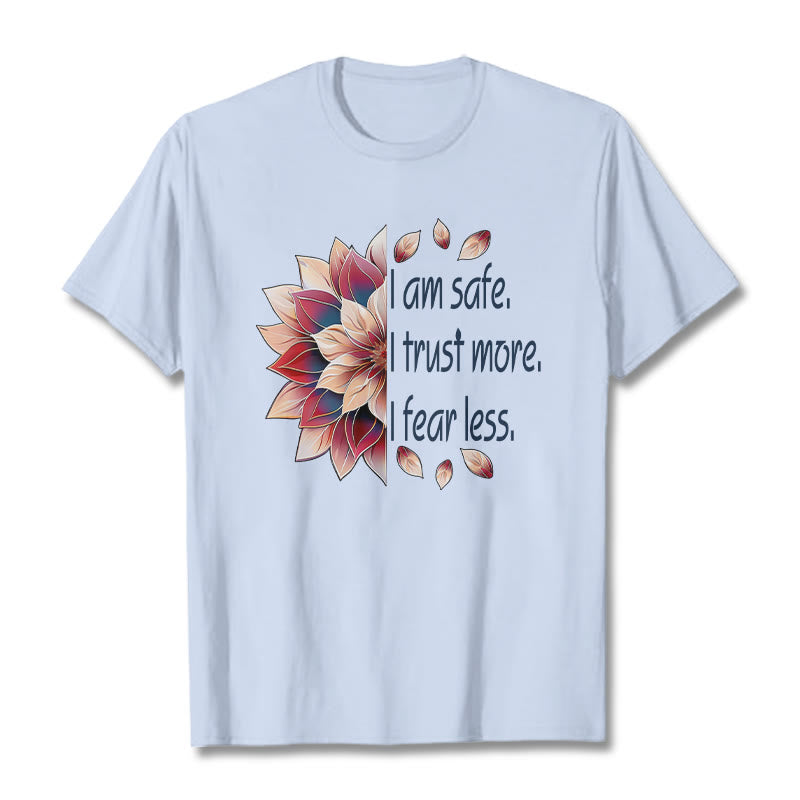 Tactile Cotton Grounding Affirmation Crew-Neck Tee