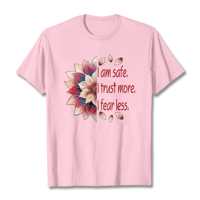 Tactile Cotton Grounding Affirmation Crew-Neck Tee