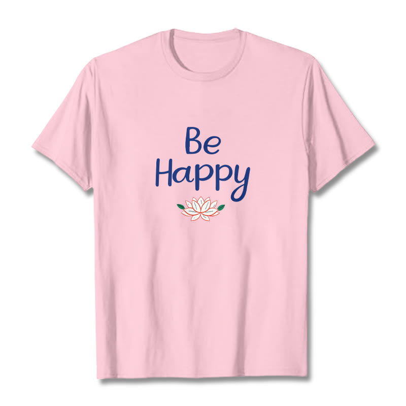 Tactile Cotton Crewneck Lotus Meditation Tee