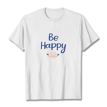Tactile Cotton Crewneck Lotus Meditation Tee