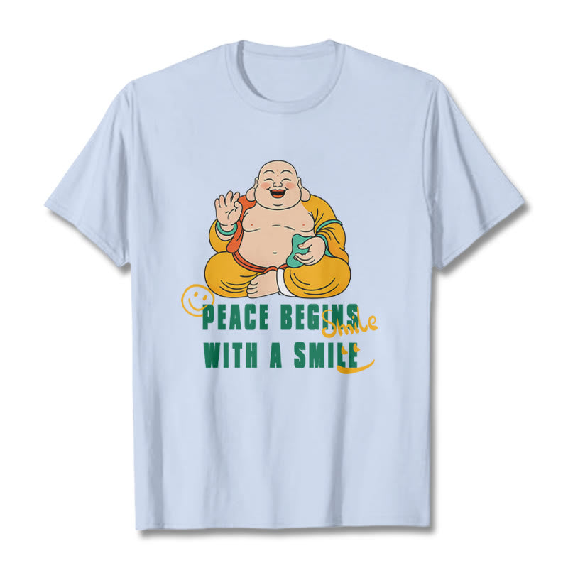 Tactile Cotton Crew Neck Mindful Graphic T-Shirt