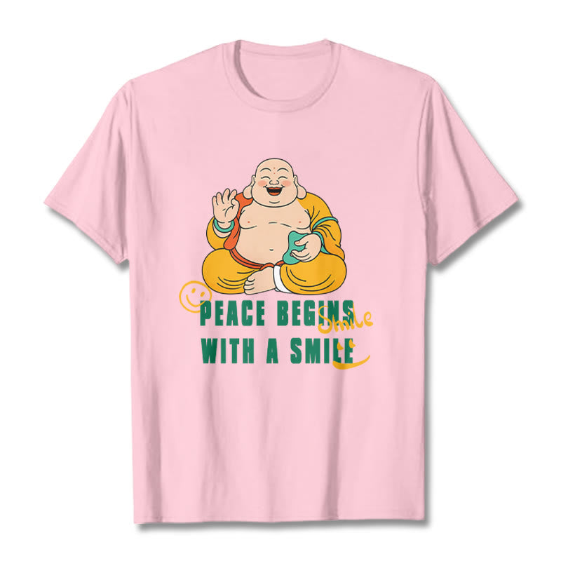 Tactile Cotton Crew Neck Mindful Graphic T-Shirt