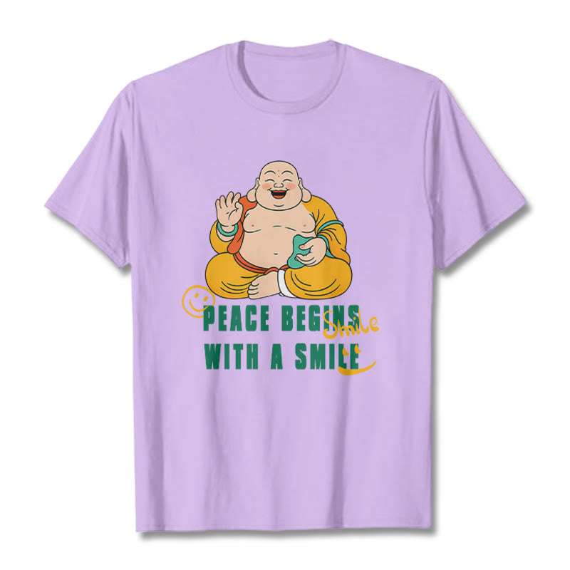 Tactile Cotton Crew Neck Mindful Graphic T-Shirt