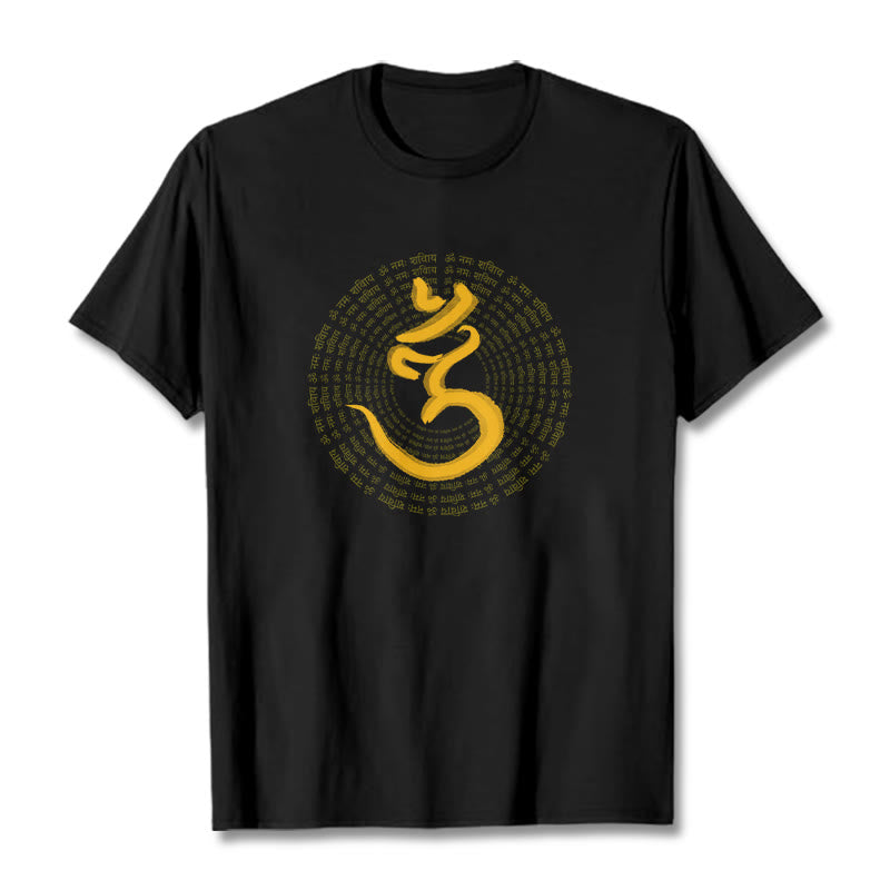 108 OM NAMAH SHIVAYA Mantra Sanskrit Tee T-shirt