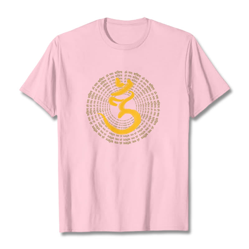 108 OM NAMAH SHIVAYA Mantra Sanskrit Tee T-shirt